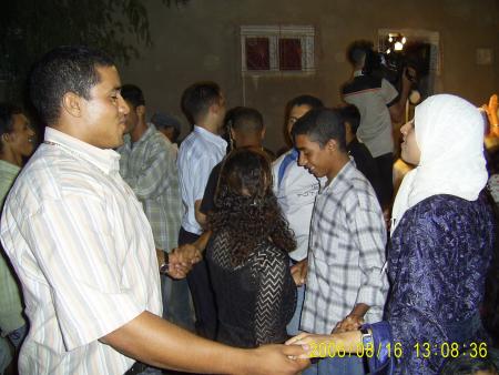 je dances avec une belle fille